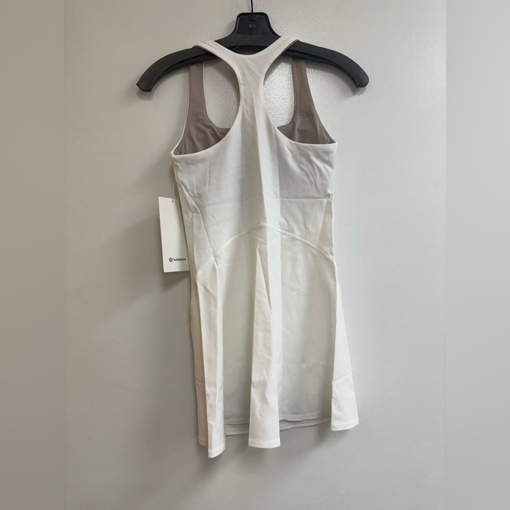 LuluLemon Lightweight Tennis Dress in White - Picture 3 of 4